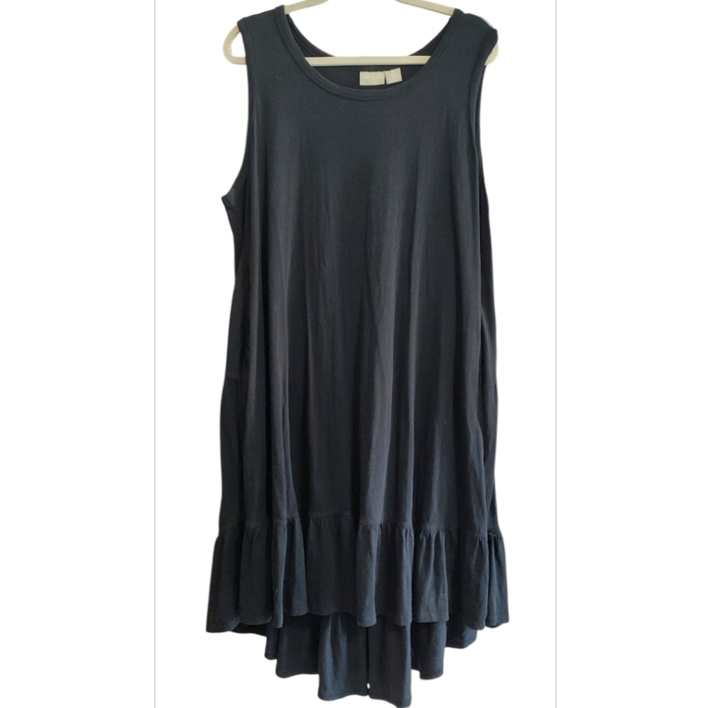 Zim & Zoe Black Sleeveless Dress Size 20
